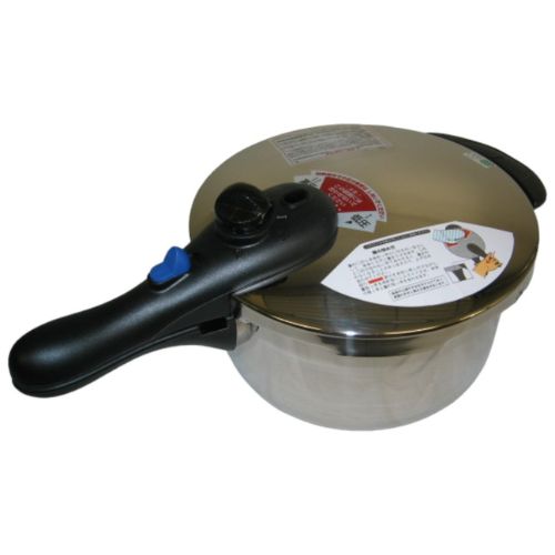 H-458 NEWサイバーシェフ2ステージ片手圧力鍋6.0L