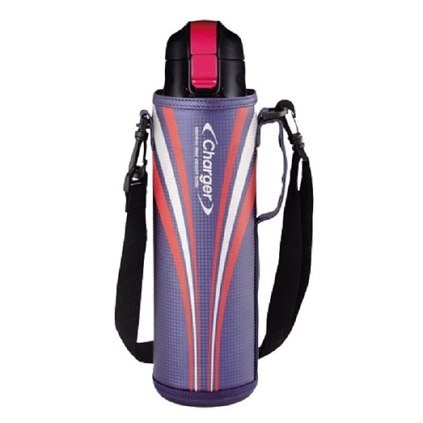 H-6068 エナジーチャージャー ダイレクトボトル1500(レッド×ネイビー)ポーチ付