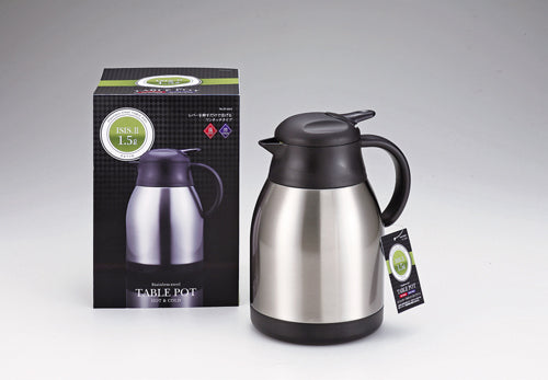 H-6312 イーシス2 ステンレステーブルポット1.5L(サテン)