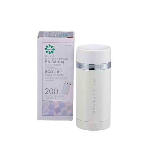 H-6923 プレミアムマイカフェスリム ダイレクトマグ200(ピュアホワイト)
