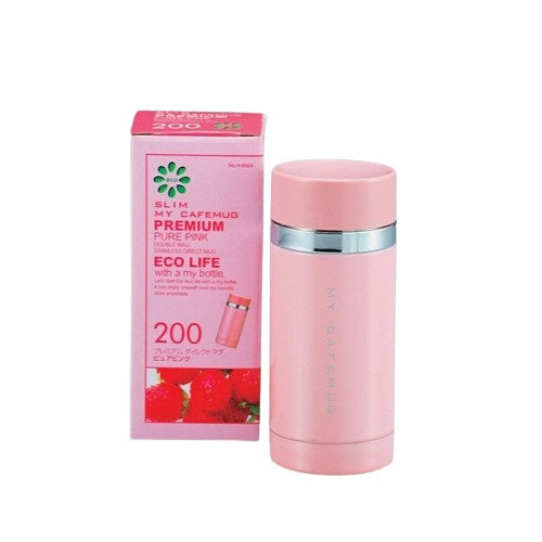 H-6924 プレミアムマイカフェスリム ダイレクトマグ200(ピュアピンク)
