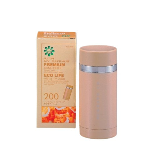 H-6925 プレミアムマイカフェスリム ダイレクトマグ200(サンドベージュ)