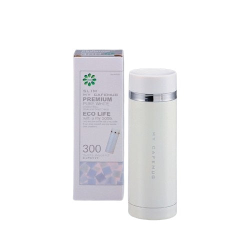 H-6929 プレミアムマイカフェスリム ダイレクトマグ300(ピュアホワイト)