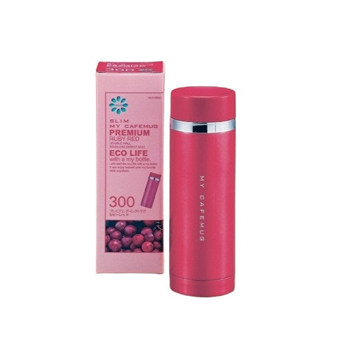 H-6932 プレミアムマイカフェスリム ダイレクトマグ300(ルビーレッド)