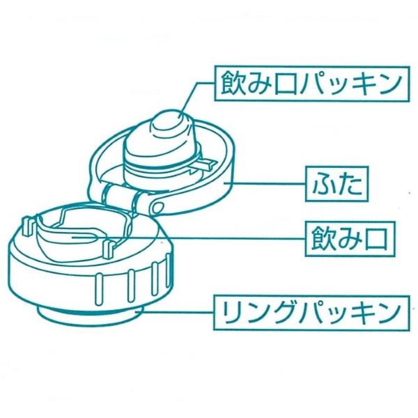 HB-1742 オクターブ 広口スリムダブルステンレスボトル800