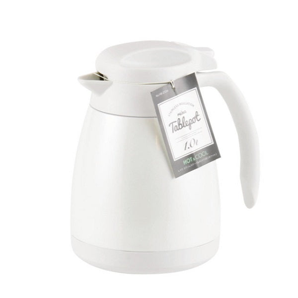 HB-2334 レイナ ステンレステーブルポット1.0L(ホワイト)