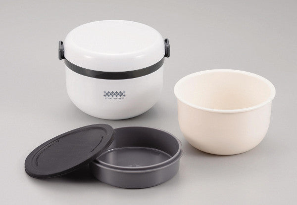 HB-259 ほかどん どんぶり保温ランチ420(ホワイト)