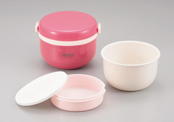 HB-260 ほかどん どんぶり保温ランチ420(ピンク)