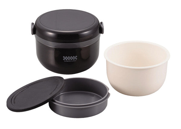 HB-264 ほかどん 特盛どんぶり保温ランチ540(ブラック)