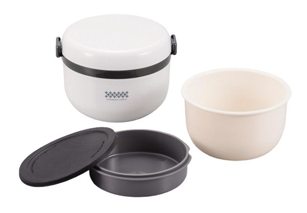 HB-265 ほかどん 特盛どんぶり保温ランチ540(ホワイト)