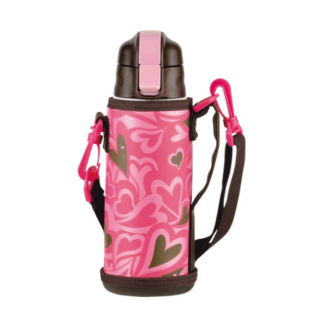 HB-2798 キッズチャージャー ダイレクトボトル600(ハート)ポーチ付