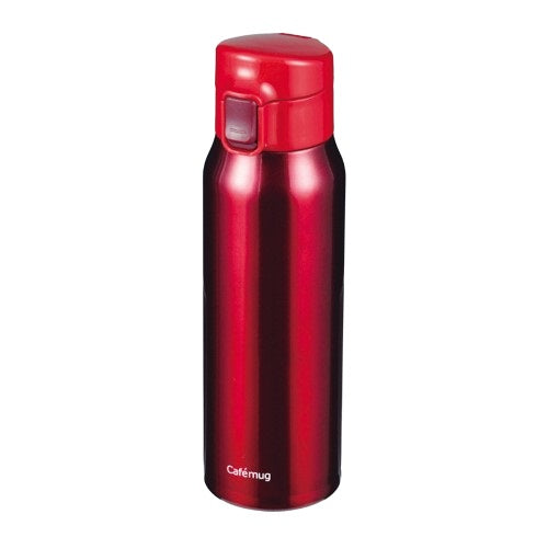 HB-3058 カフェマグライト 軽量ワンタッチマグ650(レッド)