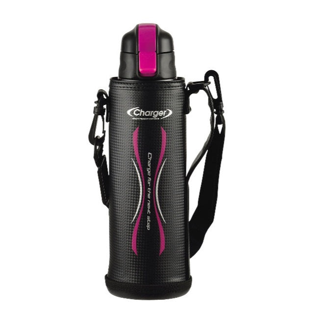 HB-3063 NEWエナジーチャージャー ダイレクトボトル1100(ピンク×ブラック)ポーチ付