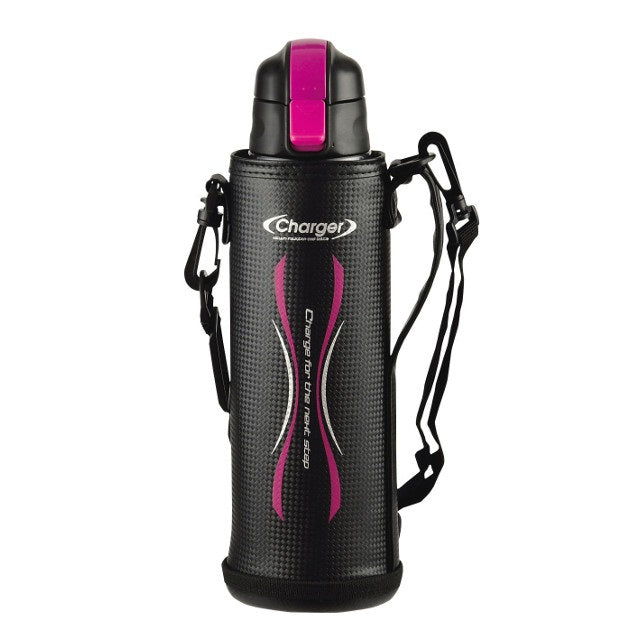 HB-3066 NEWエナジーチャージャー ダイレクトボトル1500(ピンク×ブラック)ポーチ付