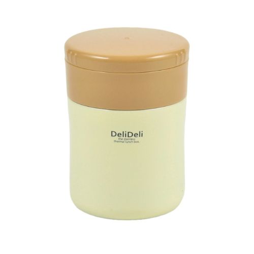 HB-3326 デリデリ フードマグ280(スプーン付)(クリーム)