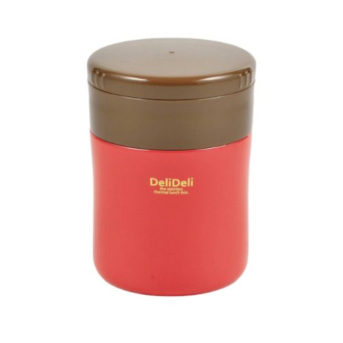 HB-3327 デリデリ フードマグ280(スプーン付)(レッド)