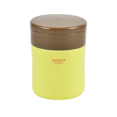 HB-3332 デリデリ フードマグ400(スプーン付)(イエロー)