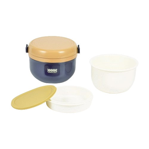 HB-3350 ほかどん どんぶりランチジャー420(ネイビー)