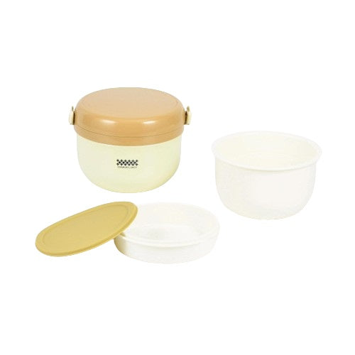 HB-3351 ほかどん どんぶりランチジャー420(クリーム)