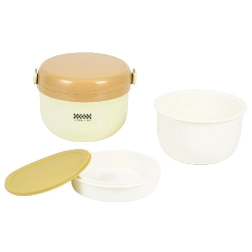 HB-3355 ほかどん 特盛どんぶりランチジャー540(クリーム)