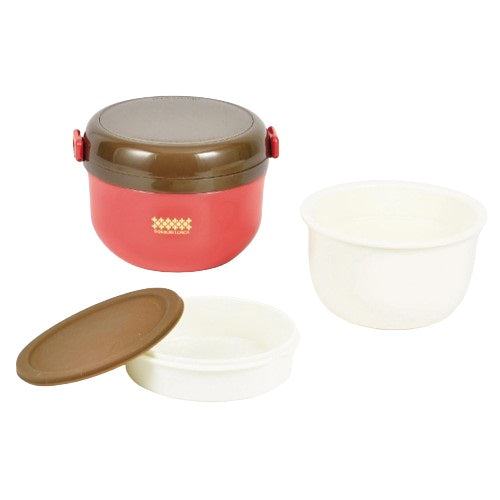 HB-3356 ほかどん 特盛どんぶりランチジャー540(レッド)