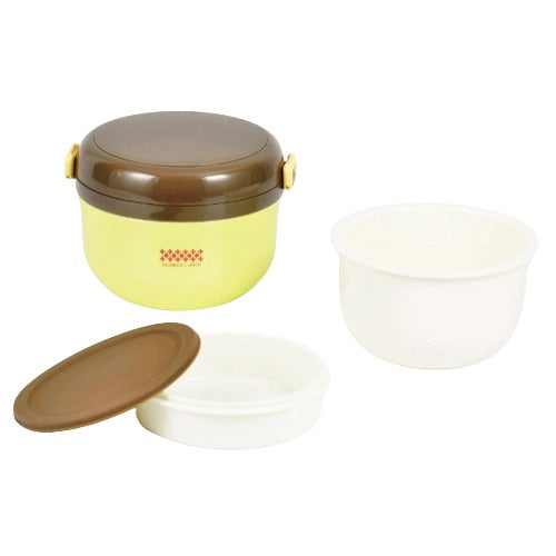 HB-3357 ほかどん 特盛どんぶりランチジャー540(イエロー)