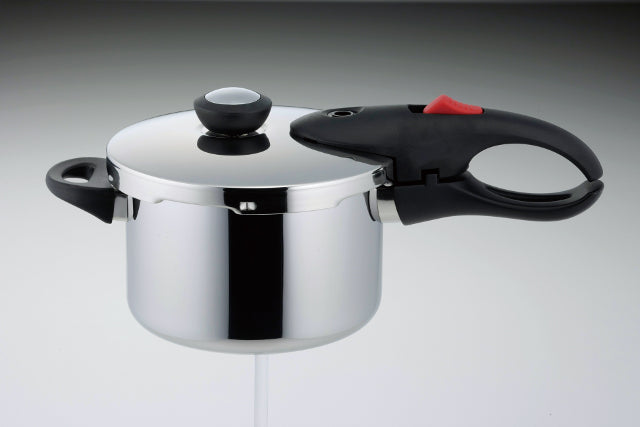 HB-3369 50.軽量単層ステンレス製圧力鍋3.0L