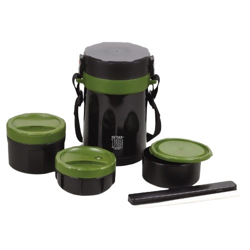 HB-3781 オクタス ステンレスランチジャー1800(カーキグリーン)