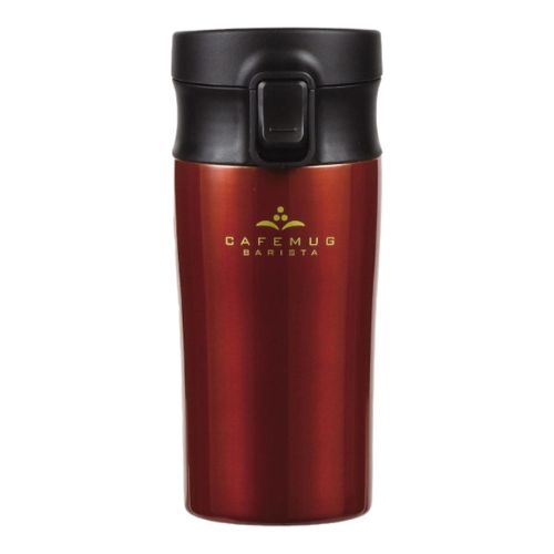 HB-4536 カフェマグバリスタ ワンタッチタンブラー400(コーヒーチェリー)
