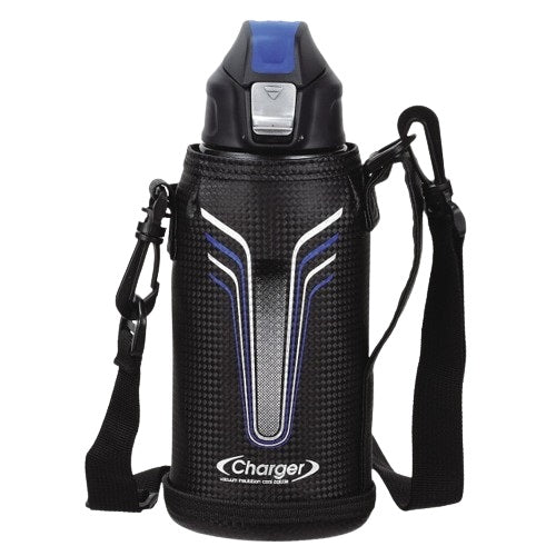 HB-5248 チャージャーネオ ダイレクトボトル800(ブルー×ブラック)ポーチ付