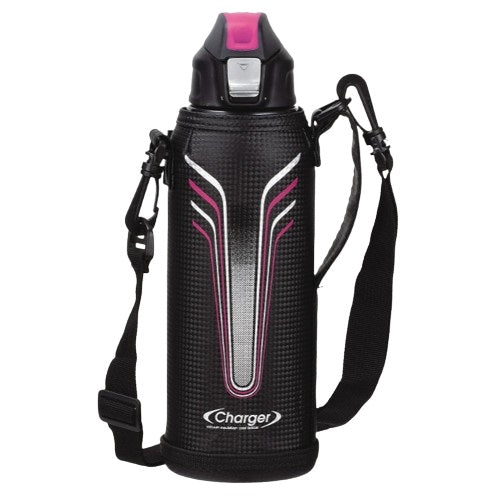 HB-5251 チャージャーネオ ダイレクトボトル1100(ピンク×ブラック)ポーチ付