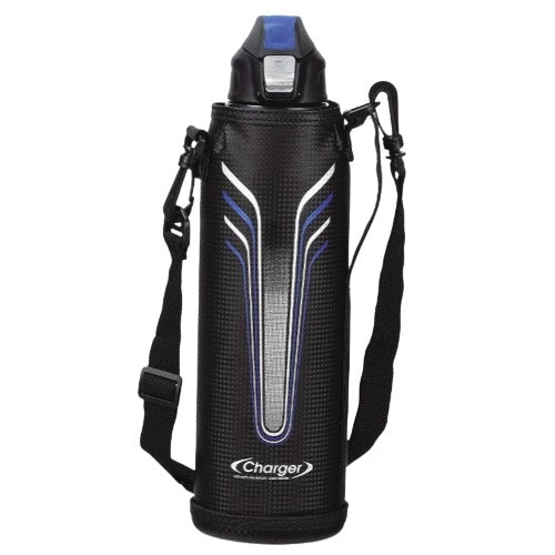 HB-5253 チャージャーネオ ダイレクトボトル1500(ブルー×ブラック)ポーチ付