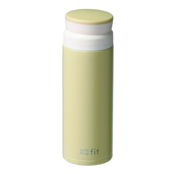 HB-6380 カフェマグフィット アイスストッパーマグ300(スモーキーイエロー)