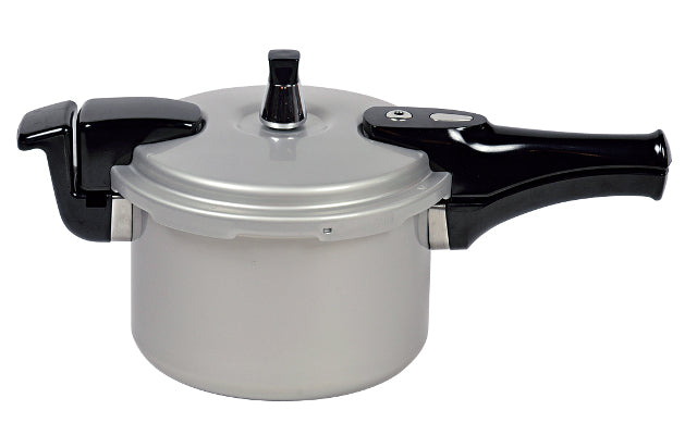 HB-8474 K.IH対応アルミ圧力鍋3.0L ガラス蓋付
