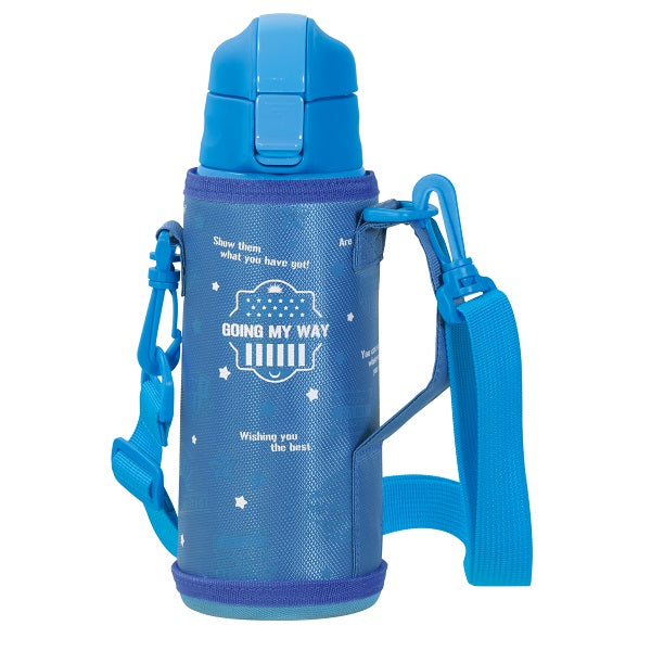 HC-119 キッズチャージャー ダイレクトボトル600(ブルー)ポーチ付