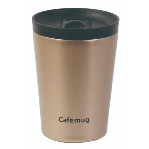 HC-45 カフェマグ 蓋付タンブラー300(ゴールド)