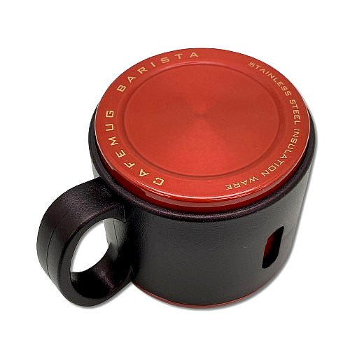 HC-528-01 カフェマグバリスタ コップ付ボトル用コップ(コーヒーチェリー)