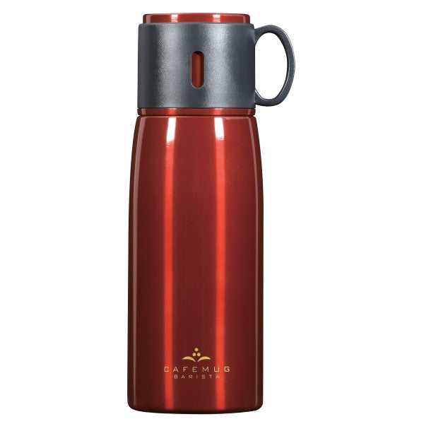 HC-528 カフェマグバリスタ コップ付ボトル500(コーヒーチェリー)