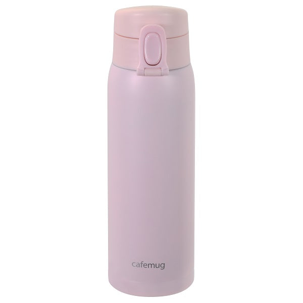 HC-542 カフェマググレース 軽量ワンタッチマグ500(ペールピンク)