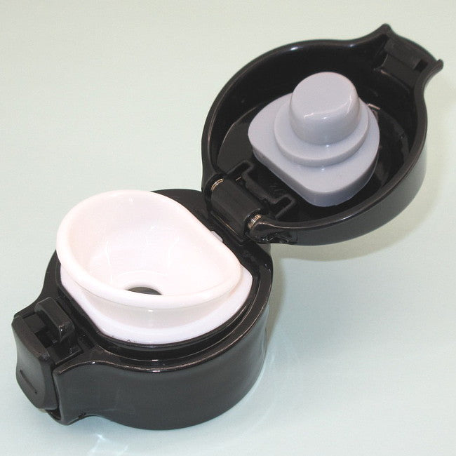 HP-8891 カフェマグワンタッチ用ふた栓(ブラック)
