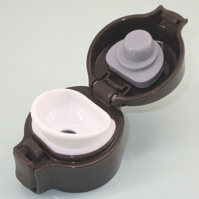 HP-8893 カフェマグワンタッチ用ふた栓(ブラウン)