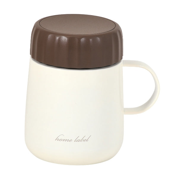 DC-6064　ホームレーベル　スープジャーマグ330(ホワイト)