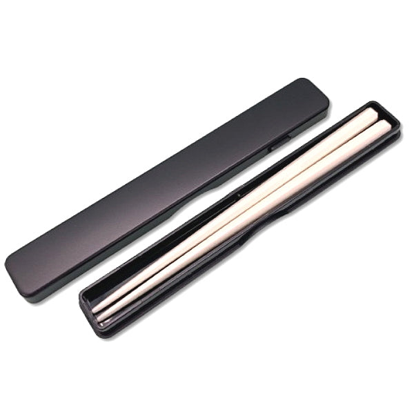 HB-5443-04　ホームレーベル　ステンレススリムランチジャー890用はし・はし箱セット