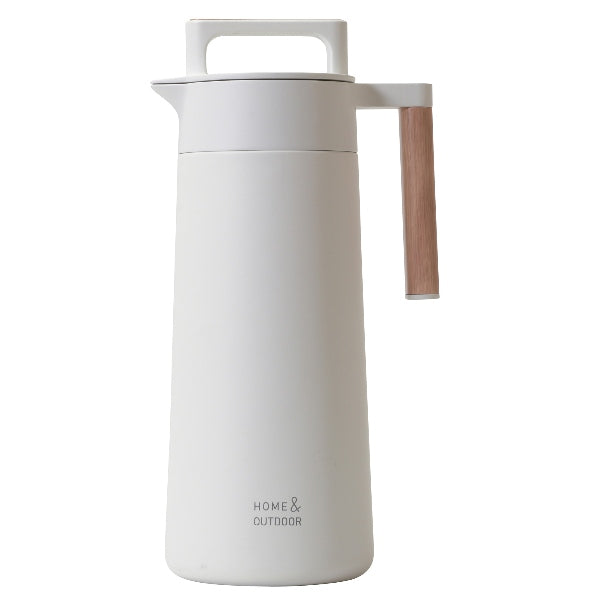 HC-12　外でも使える全真空テーブルポット1.1L(ホワイト)