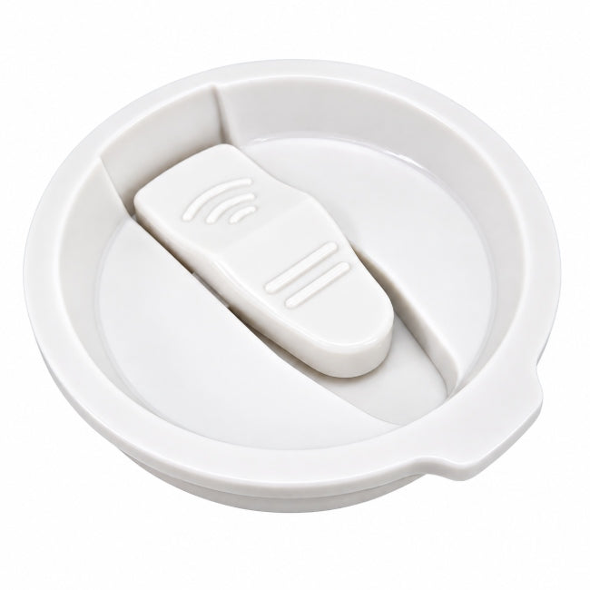 HC-1402-02　カフェマグ　キャリーホルダー付ストロータンブラー用ふた(ミントホワイト・ミルキーベージュ)