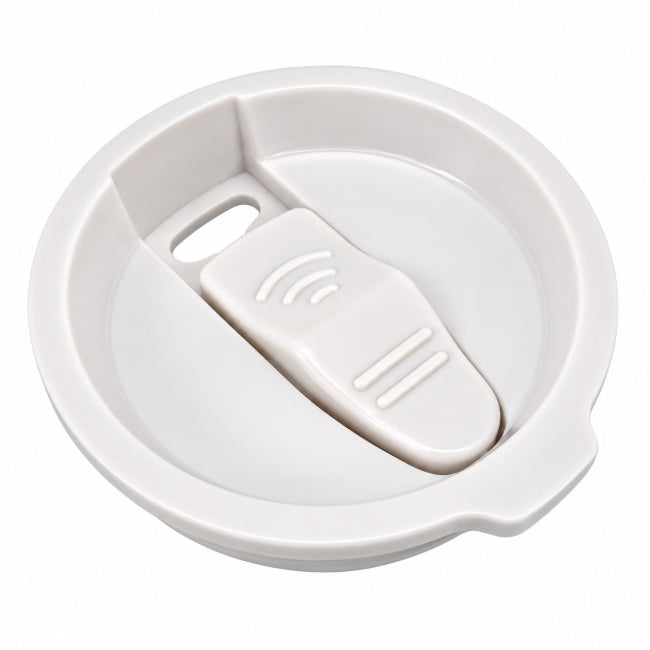 HC-1402-02　カフェマグ　キャリーホルダー付ストロータンブラー用ふた(ミントホワイト・ミルキーベージュ)
