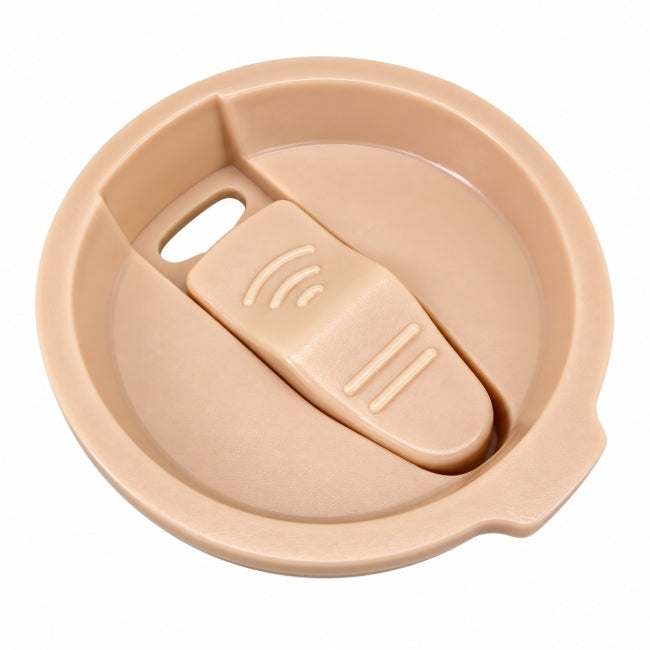HC-1404-02　カフェマグ　キャリーホルダー付ストロータンブラー用ふた(モカブラウン)