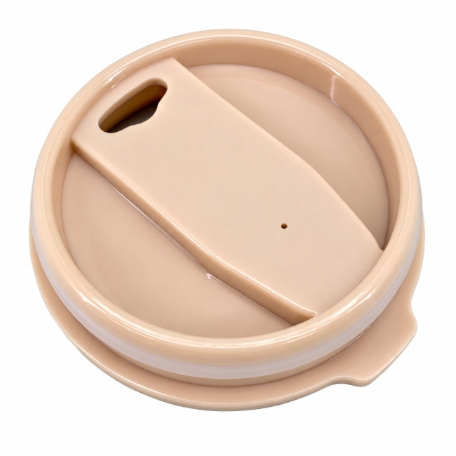 HC-1404-02　カフェマグ　キャリーホルダー付ストロータンブラー用ふた(モカブラウン)