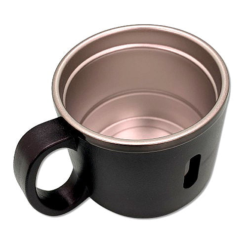 HC-527-01　カフェマグバリスタ　コップ付ボトル用コップ(ブラック)